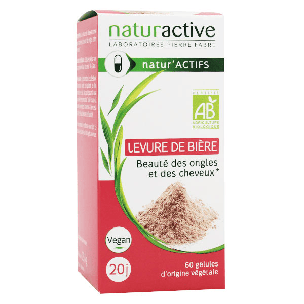 Levure de Bière Bio 60 gélules végétale