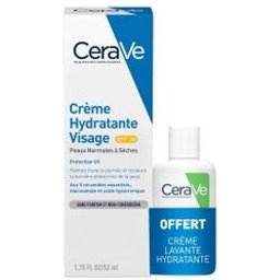 Crème Visage SPF30 52ml + Crème Lavant 20ml