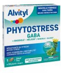 Phytostress GABA + Rhodiole - Mélisse 28 Comprimés - Boîte 28 comprimés