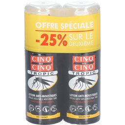 Cinq SUR Cinq Lot de 2 Spray Tropic Anti-Moustiques