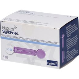 MyStar® Sylkfeel™ Lancettes ultra minces 33G