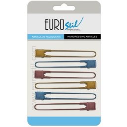 6 Couleurs des Clips Métalliques Set