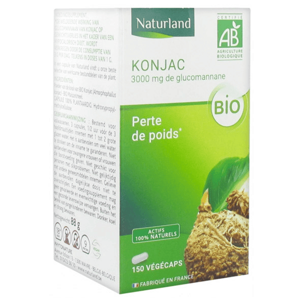 Konjac Bio Perte de Poids 150 Végécaps