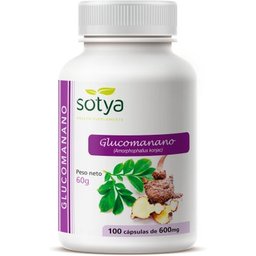 Glucomannane 600 mg 100 gélules