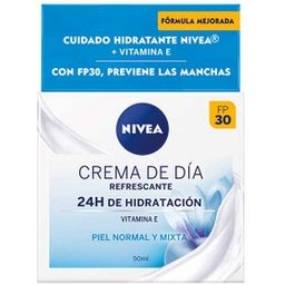 Crème De Jour Rafraîchissante 24H d'Hydratation SPF30 50ml
