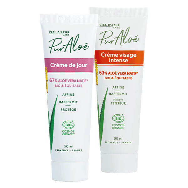 Routine soin du visage Aloe Vera tous types de peau