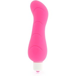 Vibrateur Point G Silicone Rose 1pc