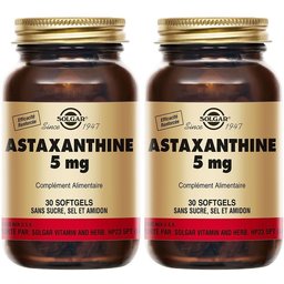 Astaxanthine 5 mg - Solaire - Beauté - 30 capsules