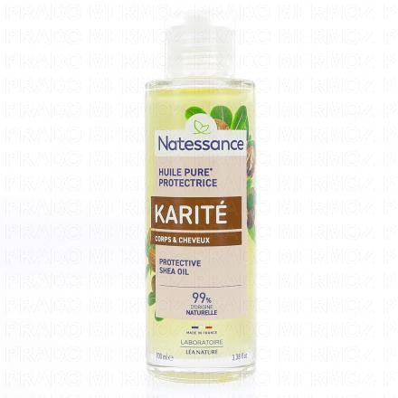 Huile de karité 100% pure flacon 100ml