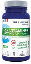? 24 Vitamines Sénior Énergie Immunité - Antioxydant 90 Comprimés - Pot 90 comprimés