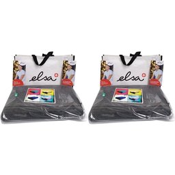 Oreiller Biseau Spécial 37x37x8/1cm Avec Anti-Glisse Noir