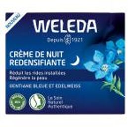Crème de Nuit Redensifiante Gentiane Bleue et Edelweiss 40 ml - Pot 40 ml