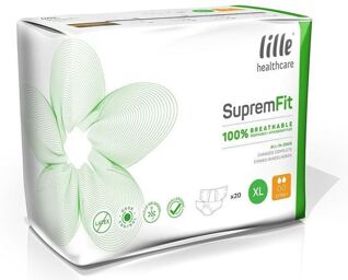 Suprem Fit Extra Plus XL - 8 paquets de 20 protections