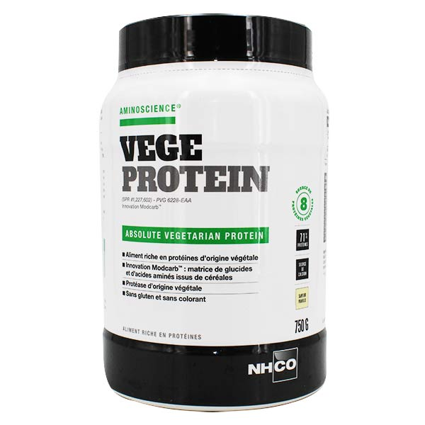 Vege Protein Protéine Végétale Vanille 750g