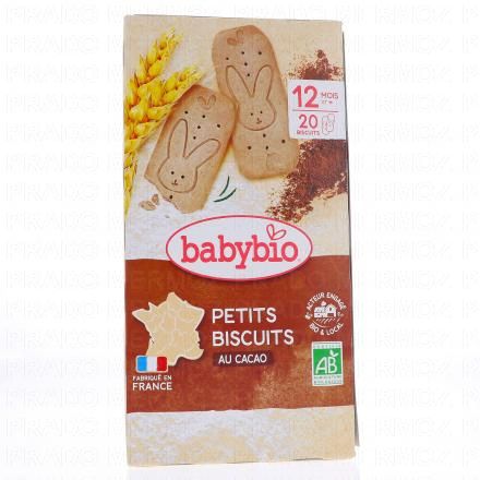 Biscuits - Petits Biscuits au cacao bio 160g Dès 12 mois