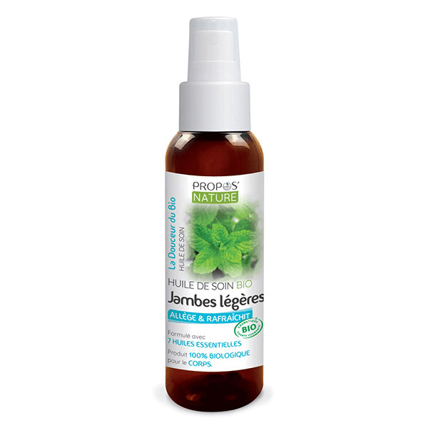 Propos' Nature Cosmétique Huile de Soin Jambes Légères Bio 100ml