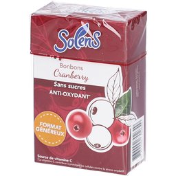 Solens Bonbons Cranberry Sans Sucres