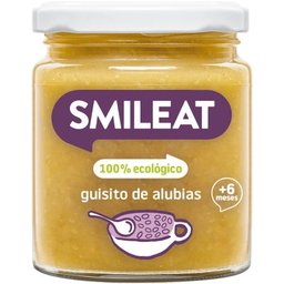 Jarre à ragoût de haricots biologiques Smileat