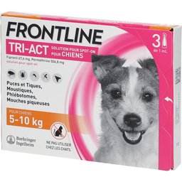 Frontline® Tri-Act Spot-On S pour petits chiens