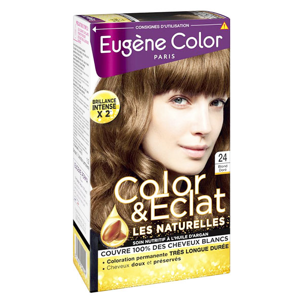 Les Naturelles Crème Colorante Permanente n°24 Blond Doré