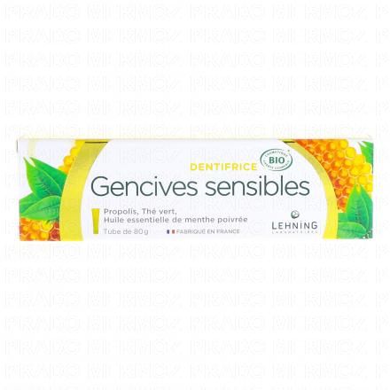 Dentifrice gencives sensibles bio 80g