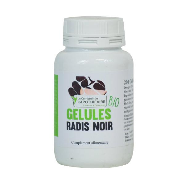 Radis Noir Bio 200 gélules