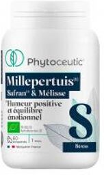 Millepertuis Safran et Mélisse Bio 60 Unités - Pot 60 comprimés