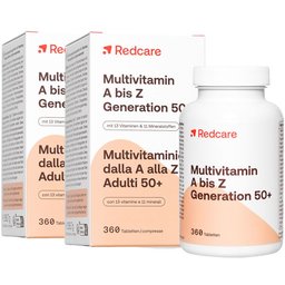 Redcare Multivitamine A à Z Génération 50+