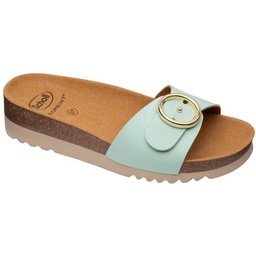 Malibu Mule Sandalia Nubuck W Cognac 36 1 Par