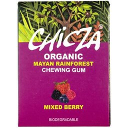 Chewing-Gum Biologique Aromatisé aux Fruits Forêt 30g