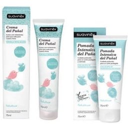 Crème pour le change + pommade intensive Pack 75 ml + 75 ml
