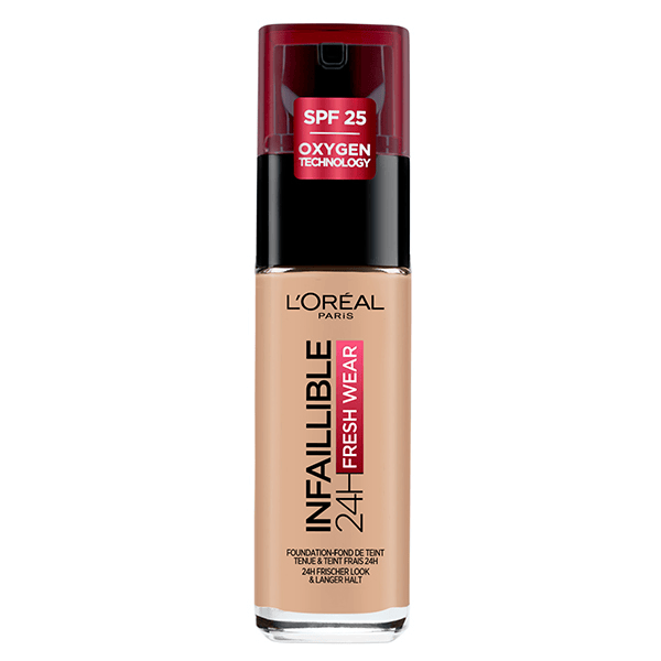 Infaillible 24h Fresh Wear Fond de Teint Fluide N°145 Beige Rosé 30ml