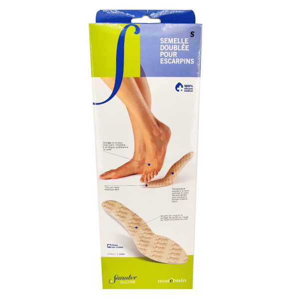 Silicone Semelle pour Talon Haut Petit Modèle 1 paire