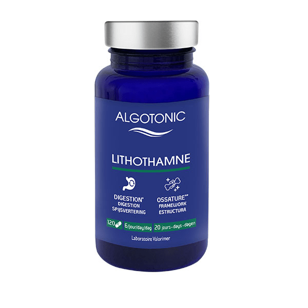 Algue Lithothamne - Digestion Amélioré - Ossature - 120 gélules