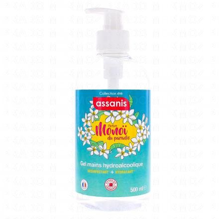 Lotion - Gel mains hydroalcoolique monoï 500ml