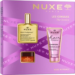 Cofre Regalo Best Sellers - Huile Prodigieuse + Champú +Reve The Miel Labios