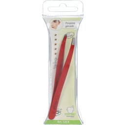 Morser Pince A Epiler Topinox Rouge Droit