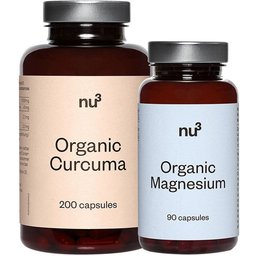 Gélules de magnésium bio + curcuma bio