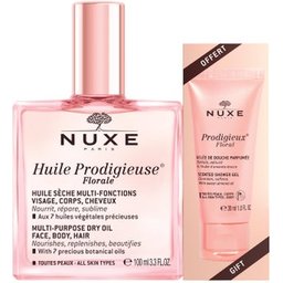 Huile Prodigieuse Florale 100ml+Prodigieux Floral Gel Ducha 30ml