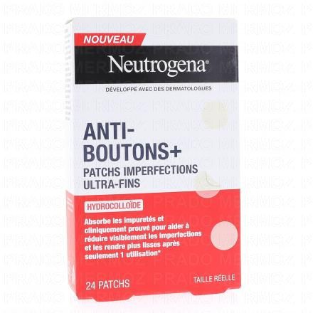 Anti-Boutons+ Patchs Anti-imperfections Ultra Fins x24