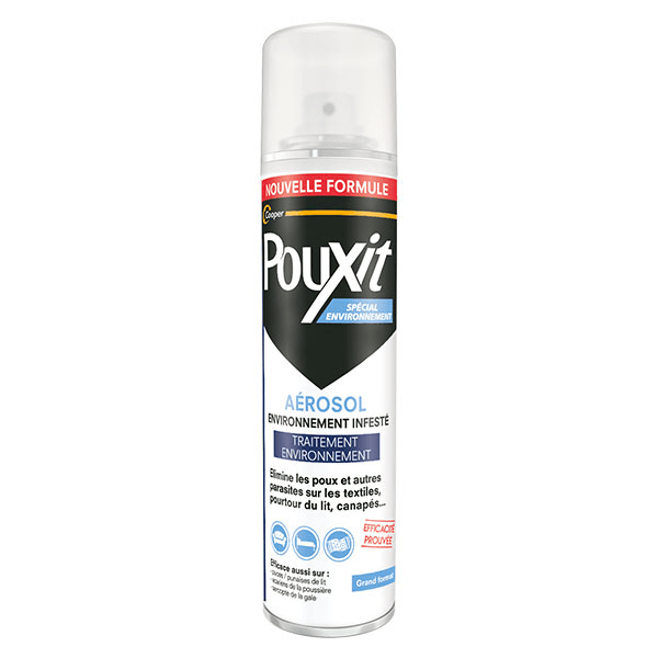 Aérosol anti poux et/ou punaises de lit Spécial Environnement 250ml