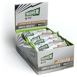 Chocolat au lait énergique de finition avec pépites de chocolat noir 20 pcs