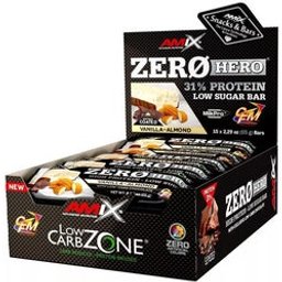 Zero Hero Protein Bar Vainilla Almendra 15x65g