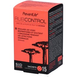 SID Nutrition – PreventLife RubControl 15 sachets voies respiratoires