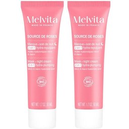Melvita Source de Roses Crème Nuit Hydra Repulpante