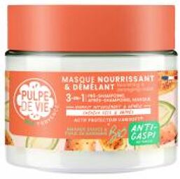 Masque Capillaire Nourrissant et Démêlant Amande Douce 3en1 Bio 300 ml - Pot 300 ml