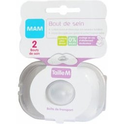 Easy Start Bout de Sein Silicone Taille M Boîte de 2