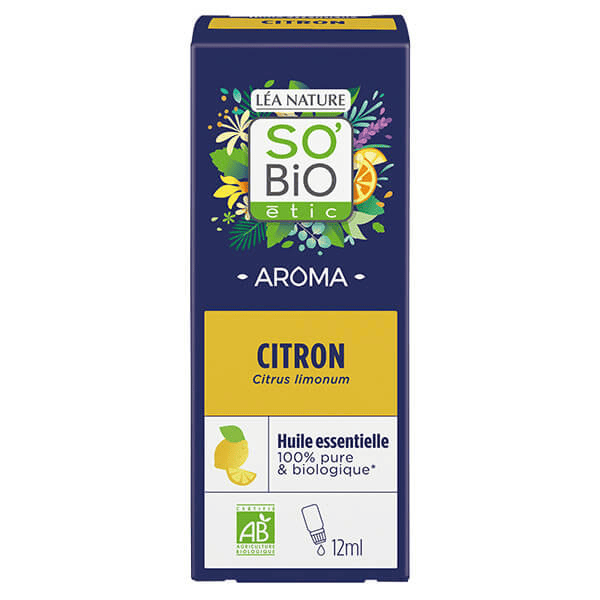 So'Bio Étic Huile essentielle citron biologique 12ml