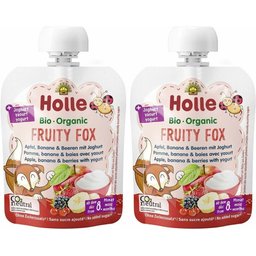 Fruity Fox - Pomme, banane & baies avec yogourt