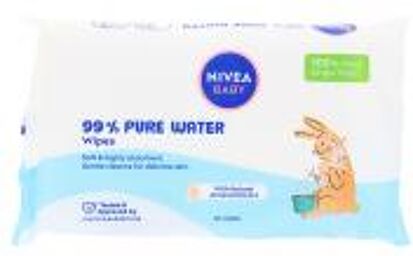 Baby Lingettes d'Eau Nettoyante 57 Pièces - Paquet 57 Lingettes